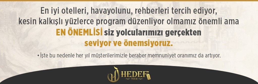 HEDEF PLUS | ULTRA LÜKS & VİP UMRE TURLARI | 0212 532 32 20