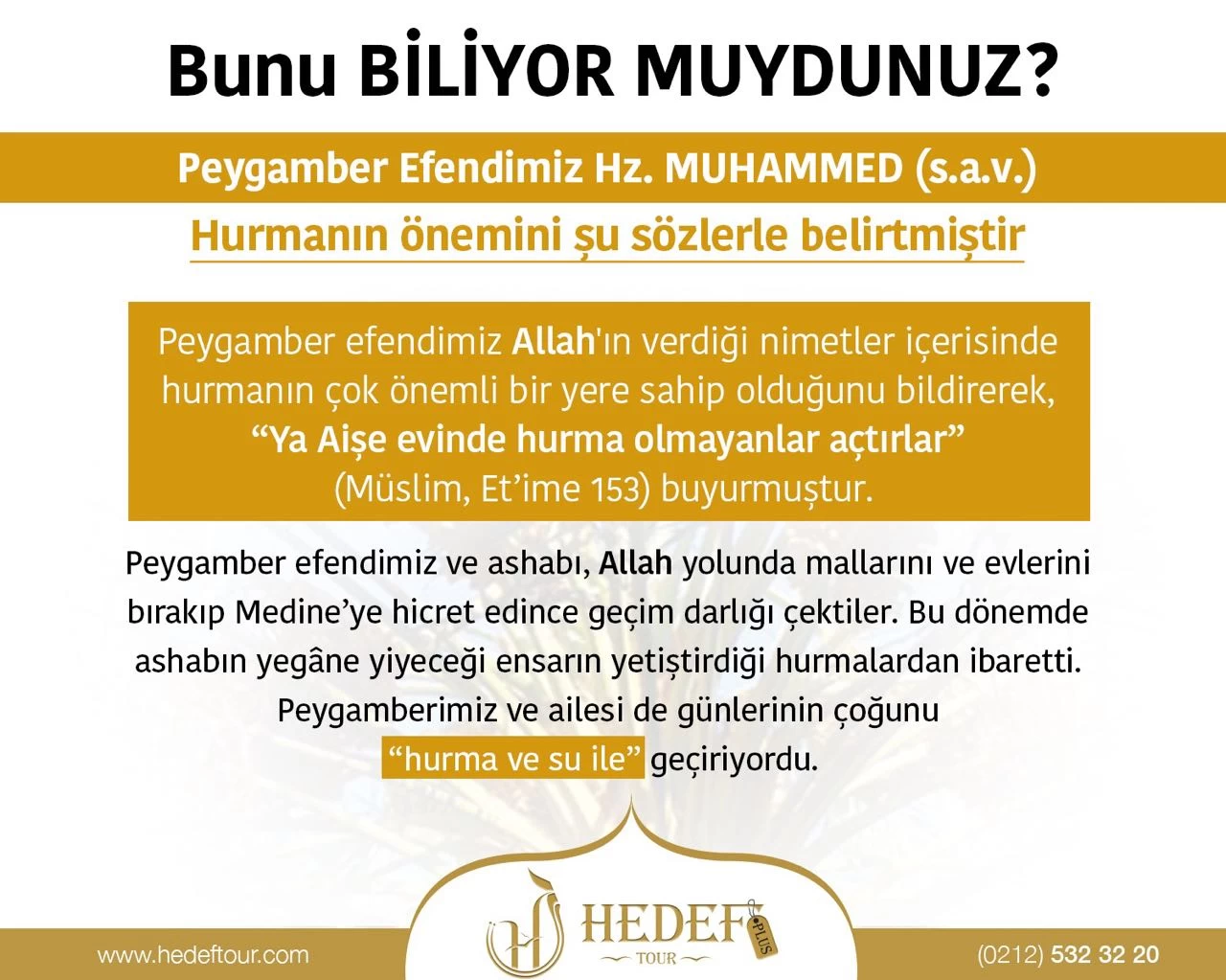 Bunu BİLİYORMUYDUNUZ..?